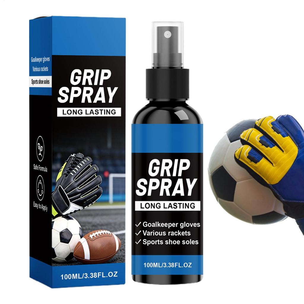 NEW Shoe Grip Spray 100ml Long-Lasting Anti-Slip Enhancer Football Glove Sticky Spray For Athletes Players Soccer Volleyball