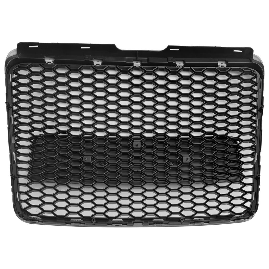 Black Front Honeycomb Bumper Grill Grille Fit A6 C6 2008-2011 Facelift