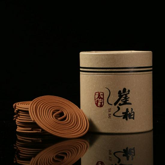 Jinfengxing Natural Sandalwood & Agarwood Indoor Coil Incense for Aromatherapy, Mosquito Repellent, and Odor Removal