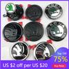 Autoaufkleber 2025 Neu 2 Stück 80mm 90mm Emblem Für Skoda Fabia 1 2 Octavia a7 RS Superb Rapid Yeti Karoq Vision Auto Kopf Vorne Hinten