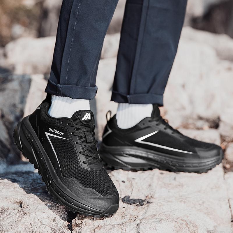 Fashion Men's Running Shoes Outdoor Sports Climbing Fitness Hiking Plus Size 48 Absorption Wear-resistant Anti-slip Casual Sports Shoes