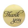 "Thank You " Stickers Round Gold Seal Labels 50-500Pcs Labels Stickers Scrapbooking For Package Stationery Sticker