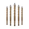 Four-blade Cross Hex Drilling Bits 5-10mm Tile Drilling Drill Bit Glass Cement Concrete Metal Marble Special Alloy Drill Bit