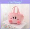 Borsa Pranzo Peluche Kirby Per Bambini Con Grande Capacità E Design Portatile Per L'Uso Scolastico