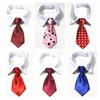2026 Perro Gato Rayas Corbata de Lazo Animal Rayas Corbata de Lazo Collar Mascota Ajustable Corbata de Cuello Blanco Corbata de Cuello para Perro Para Fiesta Boda Corbata