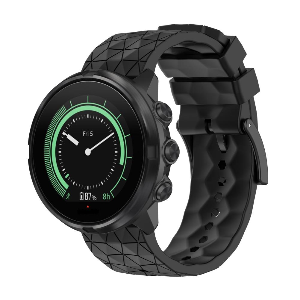 Silikonarmband Kompatibel für Suunto 9 Smartwatch GPS SUUNTO 9 Baro Sport Handgelenk HR Ersatzband