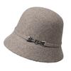 Hat Women's New Autumn and Winter Show Small Temperament Wool Top Hat Medium Woolen Hat Retro