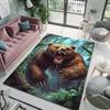 6 Style The Angry Bear Pattern Carpet for Living Room Bedroom Sofa Home Decor Non-slip Floor Mat Large Size Play Area Rug
