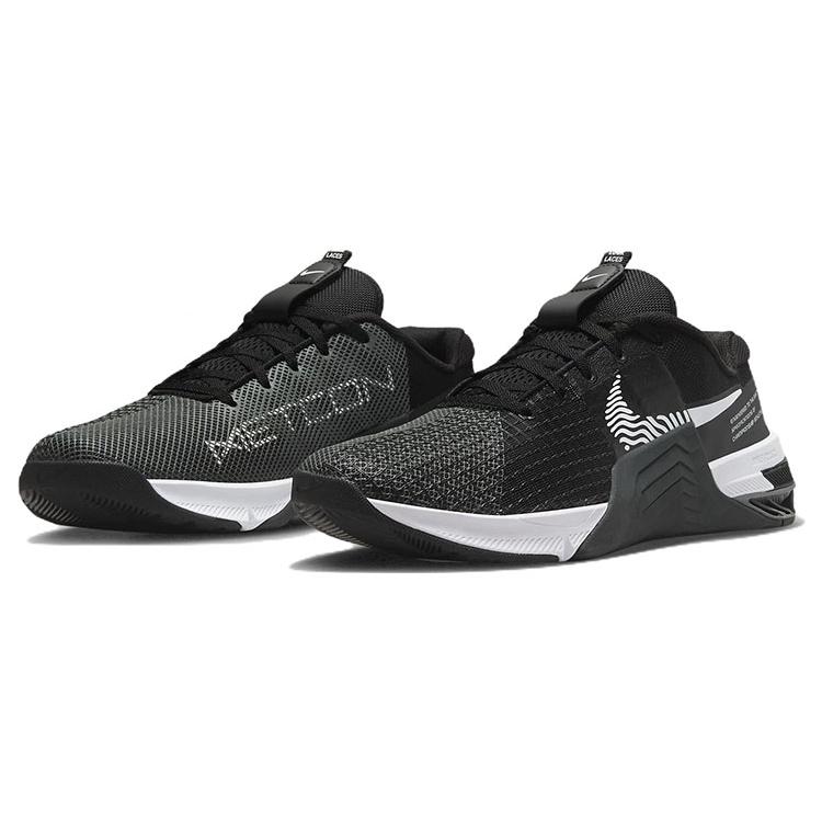 Neu Nike Metcon 8 Schwarz Weiß DO9328-001