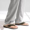 Jinjuan Men's Linen Blend Loose Straight-Leg Casual Pants