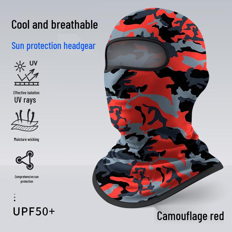 Grenzüberschreitender Gesichts- und Halsschutz-Pullover Eisseide Motorradmaske