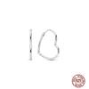 Hoop Earrings for Women Sparkling Pave CZ Heart-shaped Series Round Love Fit Original Wedding Drop Earring Jewelry