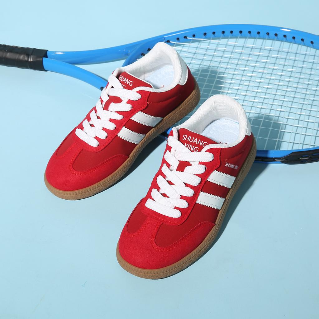 Color Matching Flat-soled German Training Shoes 2025 Spring and Autumn Women's Shoes Comfortable Sports Shoes College Style Men's Board Shoes