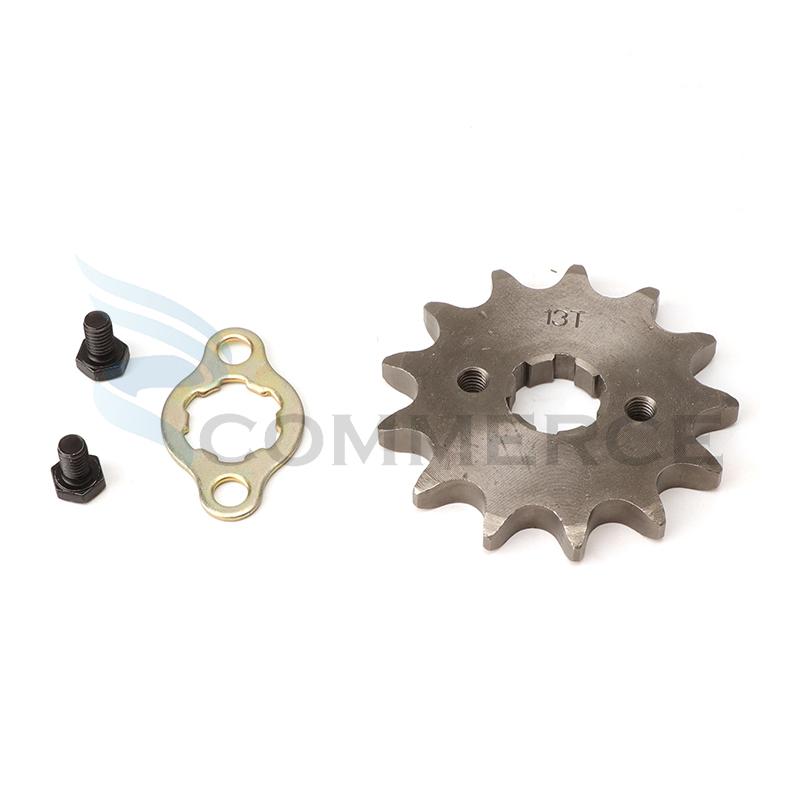 530# 20mm Front Engine Sprocket for Dirt Bike Sprocket 10 11 12 13 14 15 16 17 18 19 20 21 Teeth ATV Quad Buggy Motorcycle
