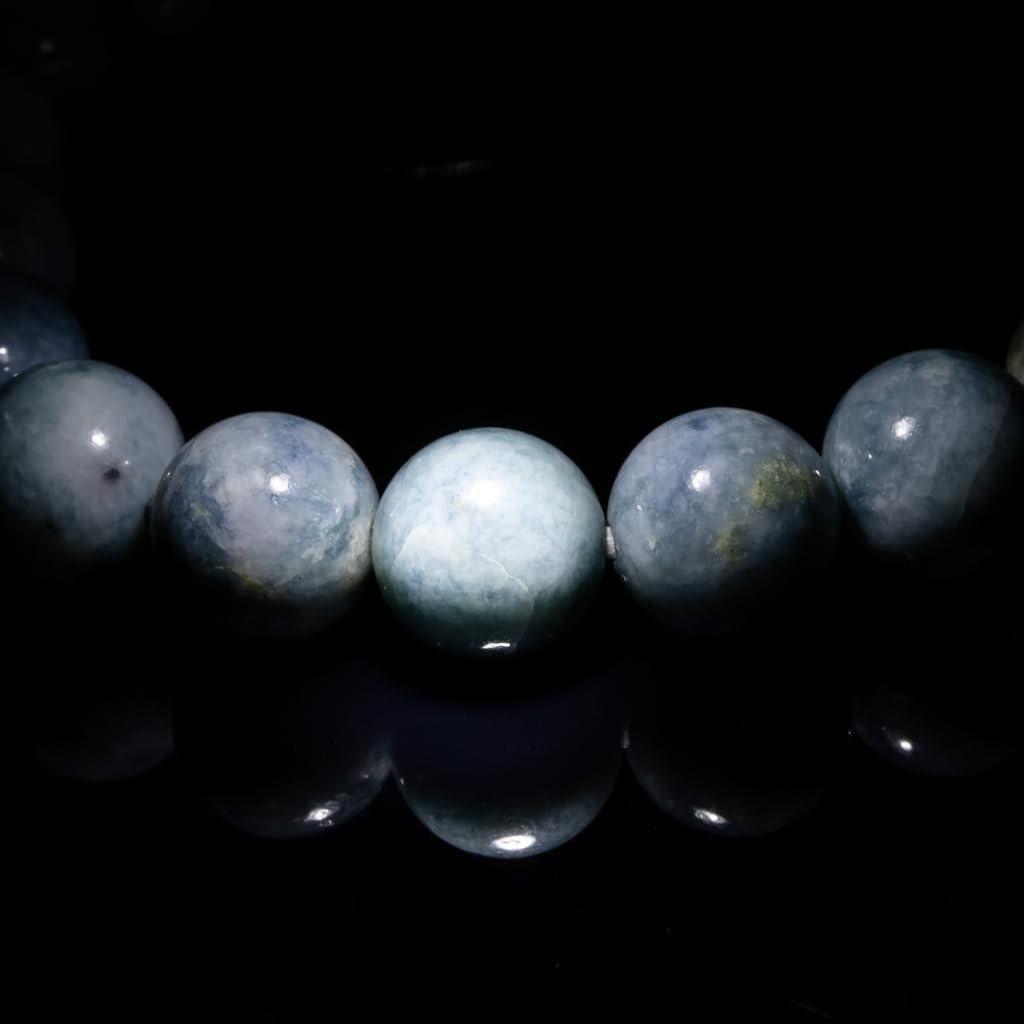 17cm Itoigawa Natural Jadeite Irikonzawa Japanese National Jomon Power Stone Jadeite Workshop Special Paulownia Wood Quality Certificate ABR0894 (10mm