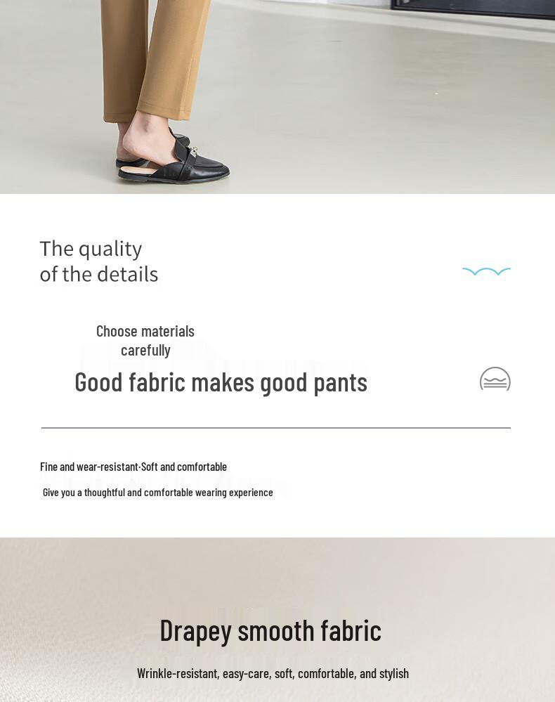 FanZhen Women's High-Waist Cropped Harem Suit Pants