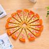 Novelty Bread Ballpoint Pen Magnetic Pizza Croissant Baguette Black Color Ink Roller Ball Pens Fridge Magnet School Gift