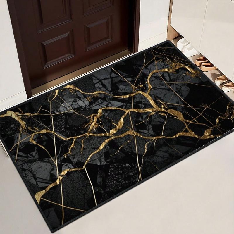 Tappetino da Bagno di Lusso Tappeto per Bagno Super Assorbente Tappetini per Pavimento Piedi Asciugatura Rapida Antiscivolo Tappetino Doccia Tappeto WC Zerbino Ingresso
