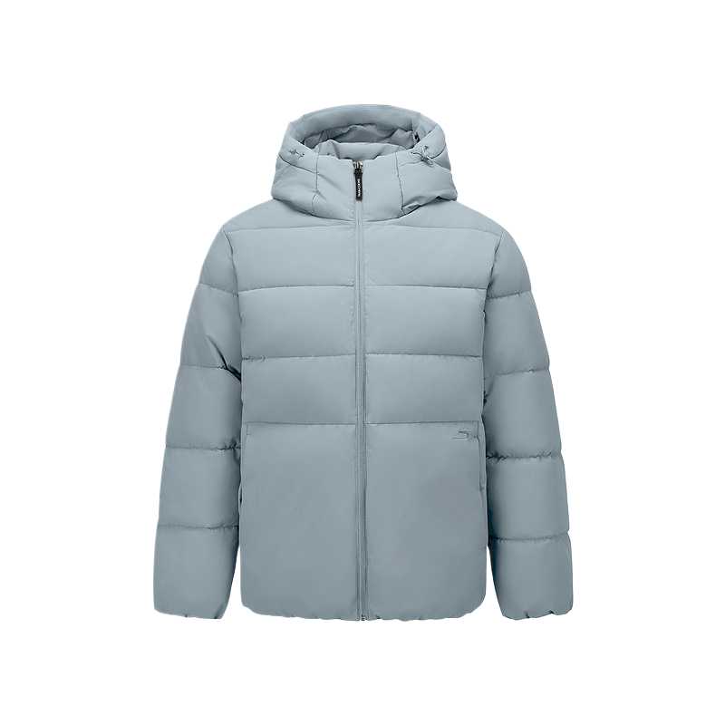 Skechers Comfortable Sports Series Simple Comfortable Aesthetic Solid Color Long Sleeve Cotton Jacket Men jackets Gray P425M201-02N6 S