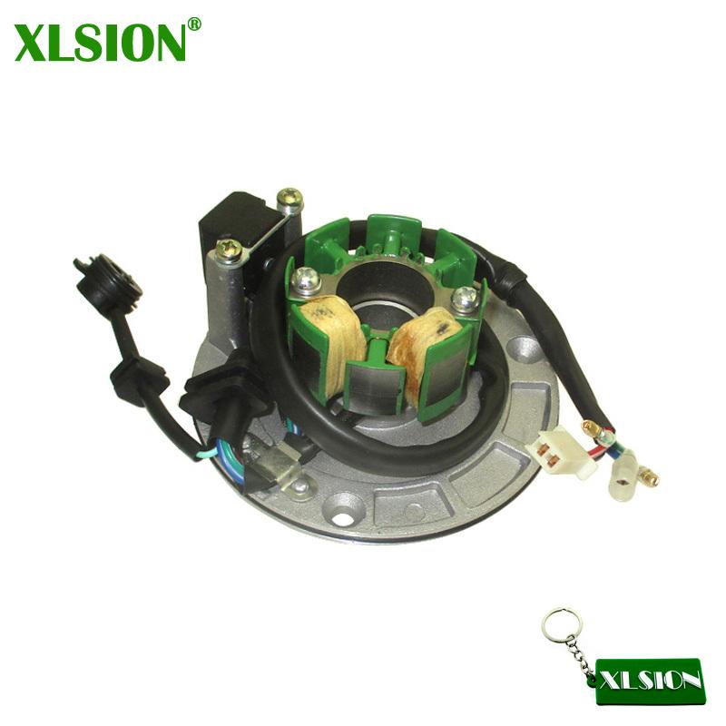 XLSION No Light Magneto Coil Stator For Zongshen 155cc Oil-Cooled 4 Stroke Engine 1P60YMJ GPX 150cc 155cc 160cc Pit Dirt Bikes