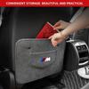 Araba Koltuğu Arkası Saklama Alanı Arka Aşınma Önleyici Sırtlık Tekme Önleyici Ped BMW M M3 M5 M6 X3 E46 E90 F30 G20 E36 E34 X6 G20 Aksesuarı İçin