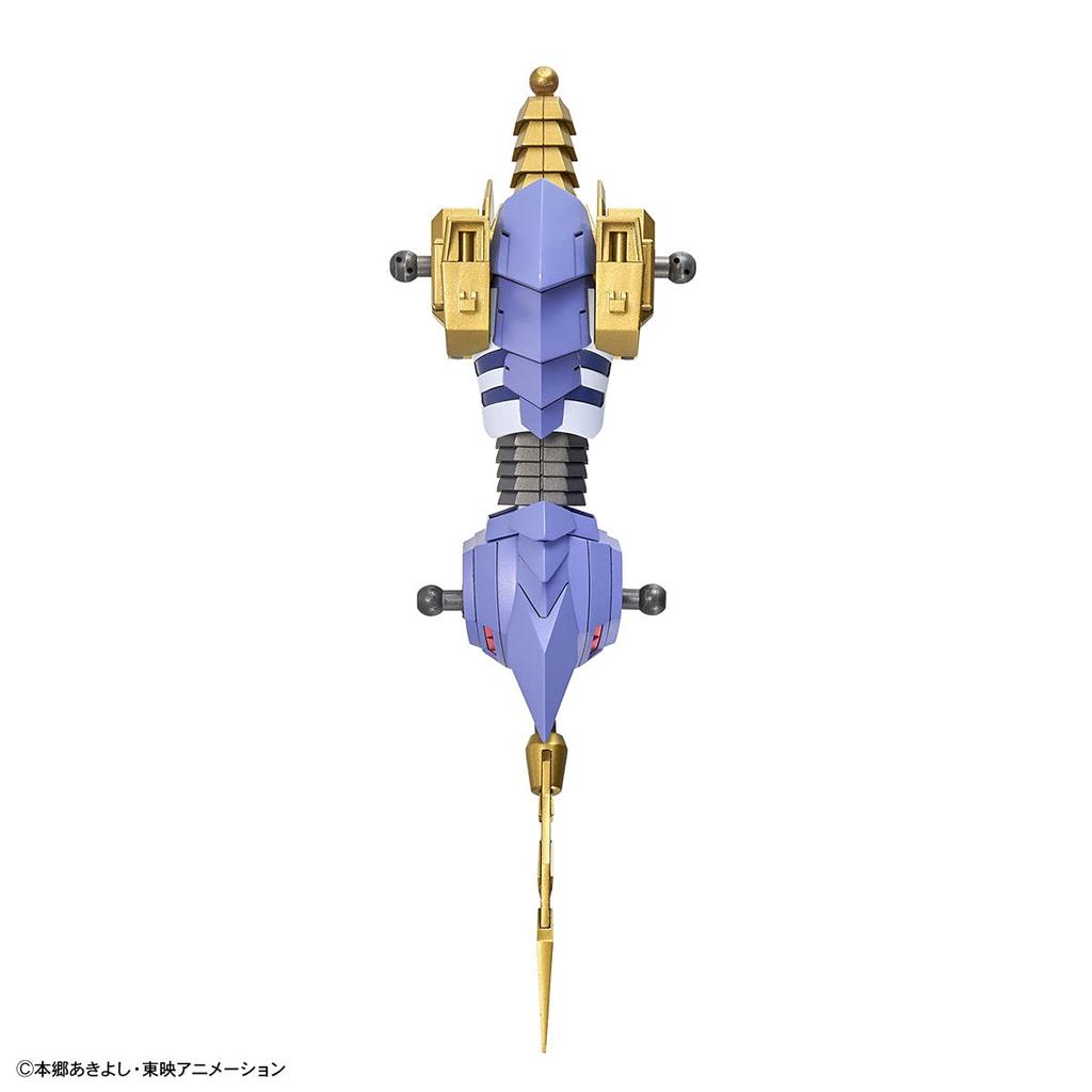 Standard Digimon Adventure Metal Garurumon plastic model Figure-rise (AMPLIFIED) Color-coded