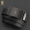 LUCKY LION Men's First-Layer Cowhide Automatic Buckle Belt