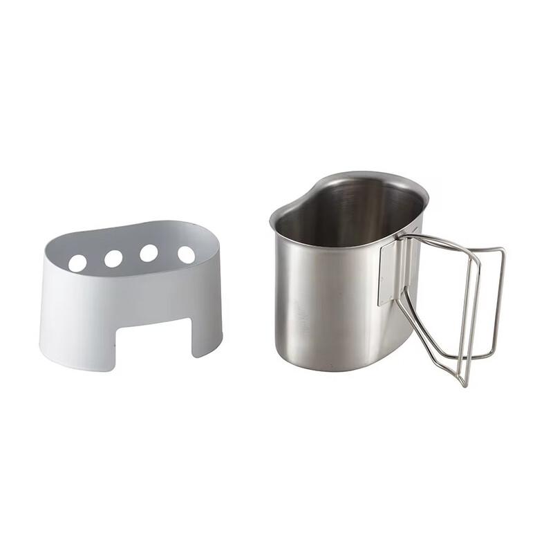 Military Style Canteen  Portable Stove Set