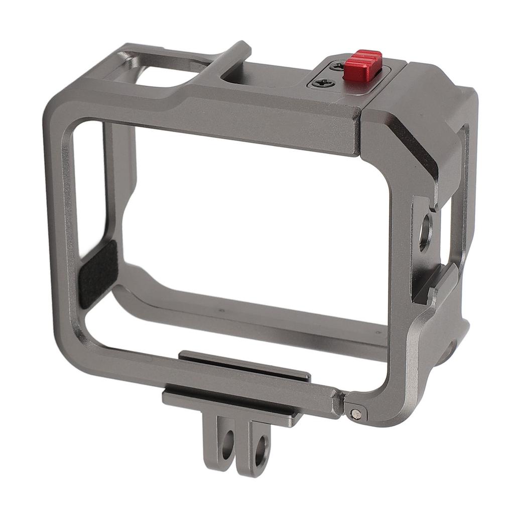 Aluminum Frame Cage for GO 3S for GO3 Action Camera Protective Cage Case Housing Protector with Cold Shoe Mount for