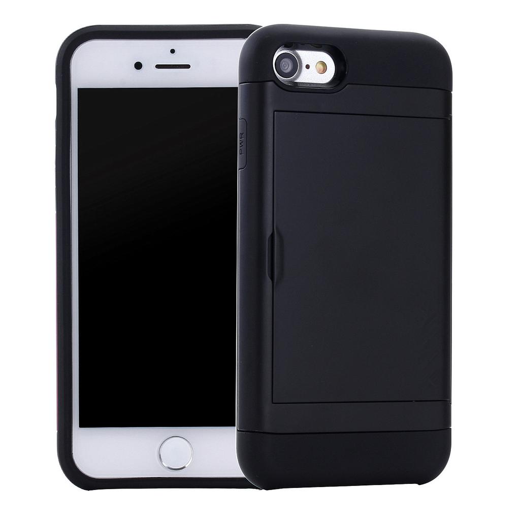 Použitelné pro pouzdro na mobilní telefon IPhoneSE3 Apple 8 Dvoudílný posuvný kryt Karta 7plus Ochranné pouzdro se slotem na kartu proti pádu XS
