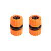 2Pcs Garden Hose Connector Fitting Set Hose Quick End Connector Water Tap Hose Connector Threaded Tap Connector