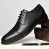 2024 Neue Hochwertige Handgefertigte Oxford Kleiderschuhe Herren Echtes Rindsleder Anzugschuhe Schuhe Hochzeit Formell Italienische Schuhe Heiß