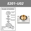 Pneumatic Residual Pressure Relief Valve VHS Series VHS20-01A VHS20-02A VHS30-02A VHS30-03A VHS40-03A VHS40-04A