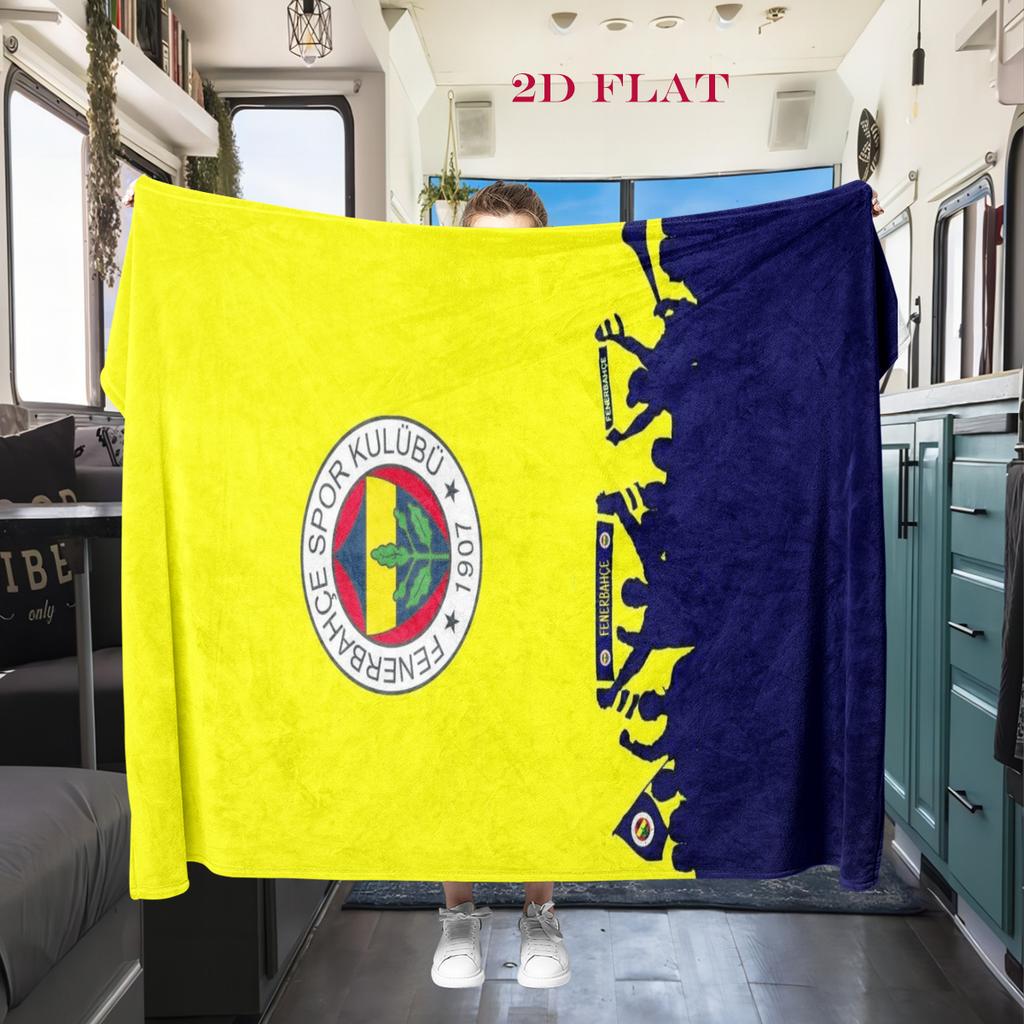 Eredità Fenerbahçe: Coperta Spirit Adatta a tutte le stagioni Morbida e confortevole Regali di Natale Lenzuolo lavabile in lavatrice