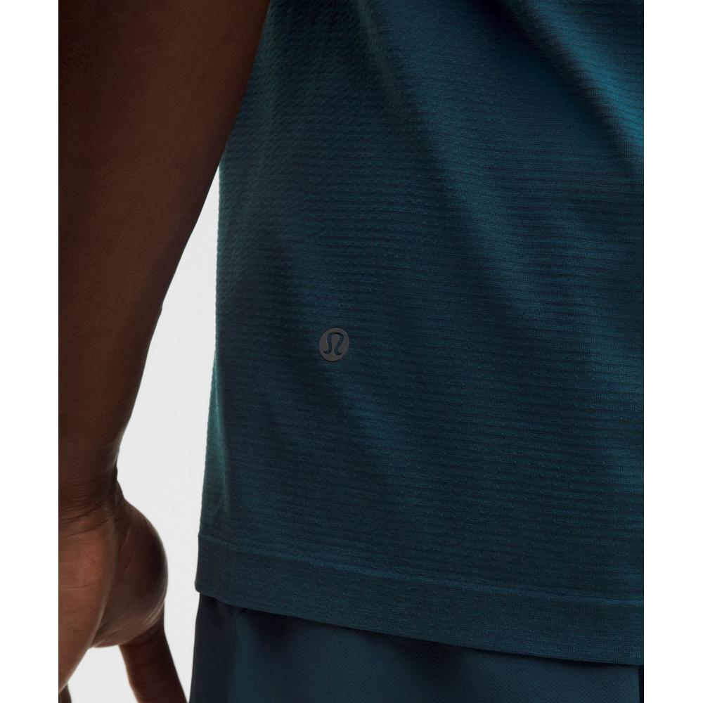 Lululemon Metal Vent Tech Short Sleeve Shirt Indochine Blue Indochine Blue