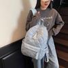 Simple Design Quilted Backpack Casual Daily Backpack for Women Lightweight Classic Style Ideal for School Travel Commute and Fashion Outfits