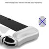 For Nintendo Switch OLED Game Console Case Carbon Fiber Texture Anti Drop Protective Cover with Stand