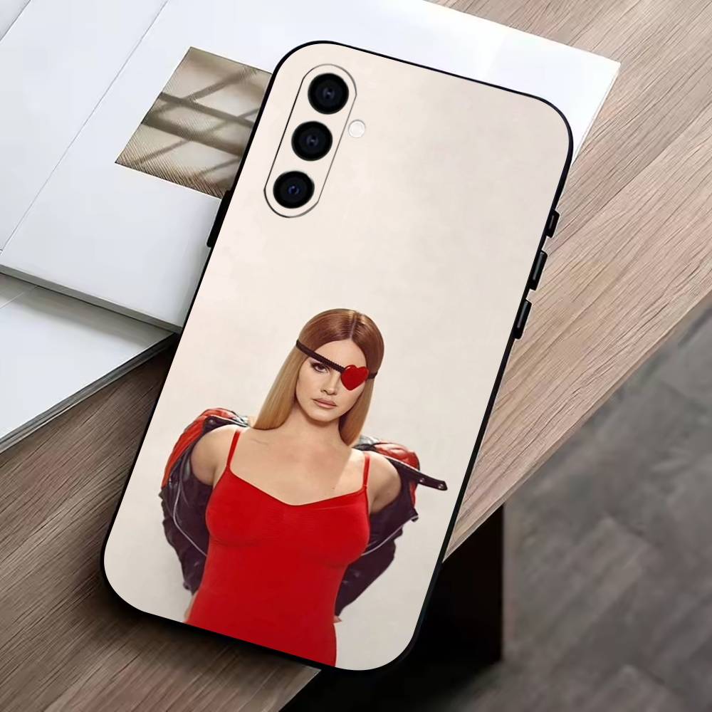 Lana -DK-Del Rey Phone Case For Samsung Galaxy A73,A72,A71,A70,A53,A52,A51,Soft Silicone Black Cover