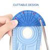 5 Pairs Shoe Soles Repair Replacement Shock-absorbing Slip Resistant Cut Freely Easy to Use Rubber Shoe Out Soles