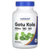 Nutricost, Gotu Kola, 500 Mg, 180 Capsules