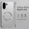 Metallic Paint Frameless Ultra Thin Hard PC Phone Case for OnePlus Ace6 15T 13T 15 13 5G for Magsafe Magnetic Protect Cover