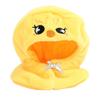 Soft Plush Dog Hooded Cloak For Kids Role Play Costume Accessory Thick PP Cotton Fill Doll Keychain Head Cover