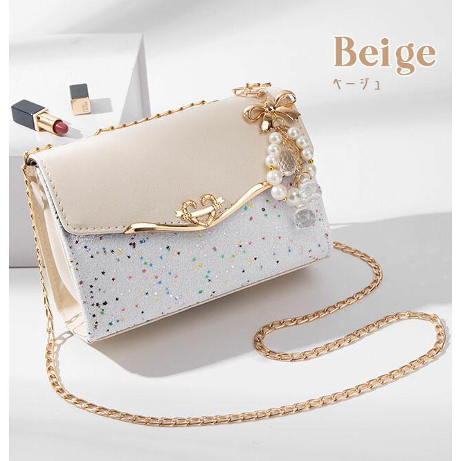 Party Bag Children Girls Shoulder Bag Glitter Lam Mini Bag Ladies Shoulder Crossbody Chain Bag with Charm Cute Stylish GPT Free Shipping (gu1a982)
