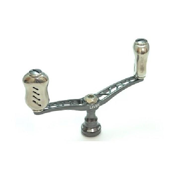 LIVRE Reel Wing100 Fino Knob for Daiwa (Gunmetal P + Titanium G)