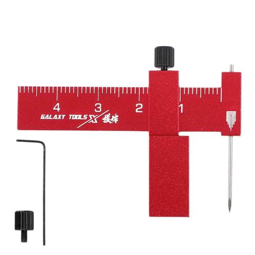 AoAkiSORA Parallel Crease Scriber with Marking Needle, Scaled, Accurate Engraving, Detail Enhancement, Plastic Model Kits, Scale Model Kits, Gunpla, R