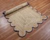 Jute Rug Oval Carpet Rectangle 100% Natural Fiber Area Living Rug Handmade Area Rug
