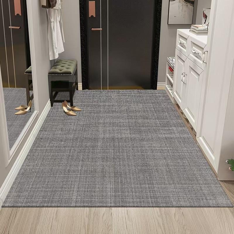 Door Floor Mat, Silicone Crystal Carpet, Door Entrance, Dirt-Resistant And Easy To Take Care Of, Can Be Cut, Non-Slip, Door Floor Mat