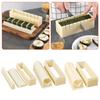 Sushi Mold Diy Sushi Roll Maker Set Beginners Effortless Homemade Seaweed Rice Roll Kit Food Grade Cooking Dinner Prepare Tool