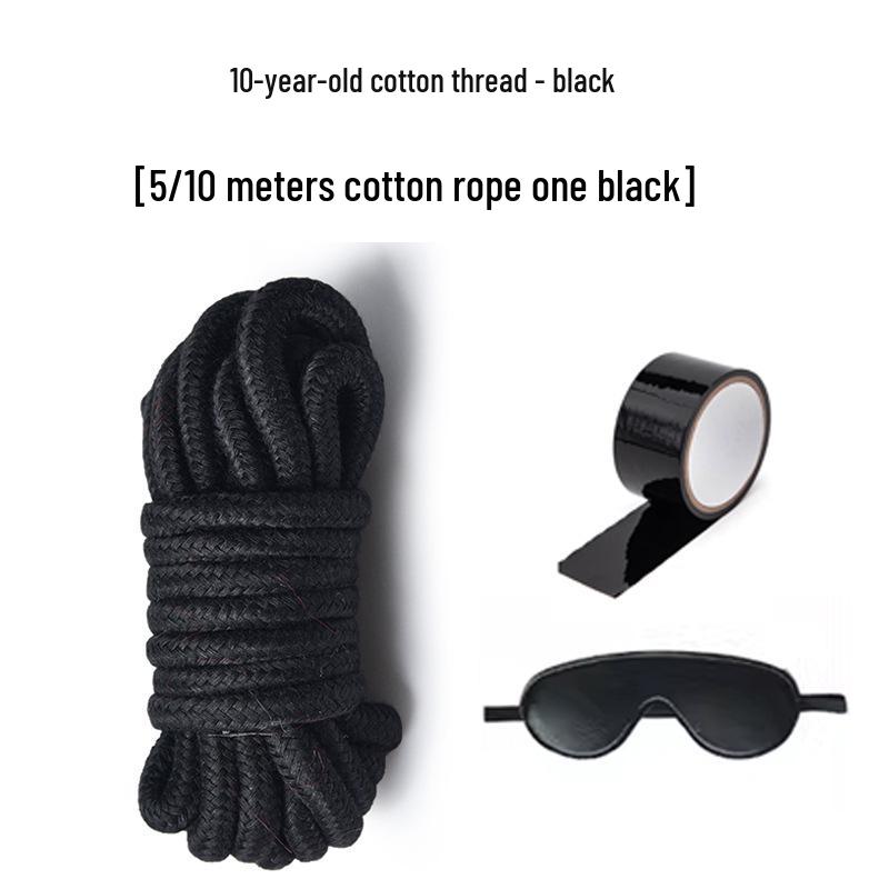 Soft Imitation Hemp Rope - Red, Pink, Black - 5 & 10 Meters - Gentle on Hands