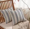 Federe Cuscino Decorativo Strisciate Texturizzate Stile Boho Farmhouse per Arredo Casa Soggiorno Letto